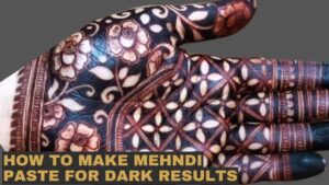 How To Prepare Perfect Mehndi Paste for Darker Mehndi Results. 100% Assured results. 0-3 screenshot