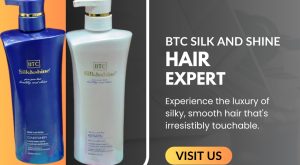 BTC Silk and Shine hair Products