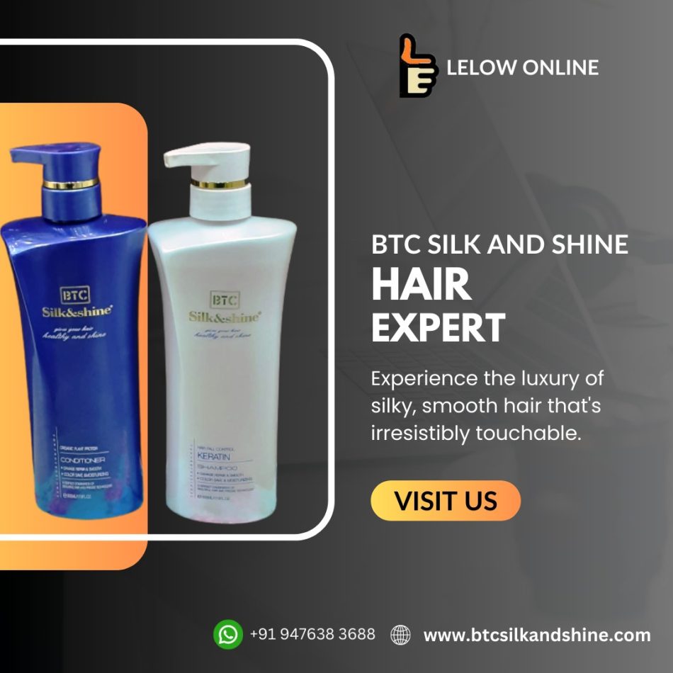 BTC Silk and Shine hair Products