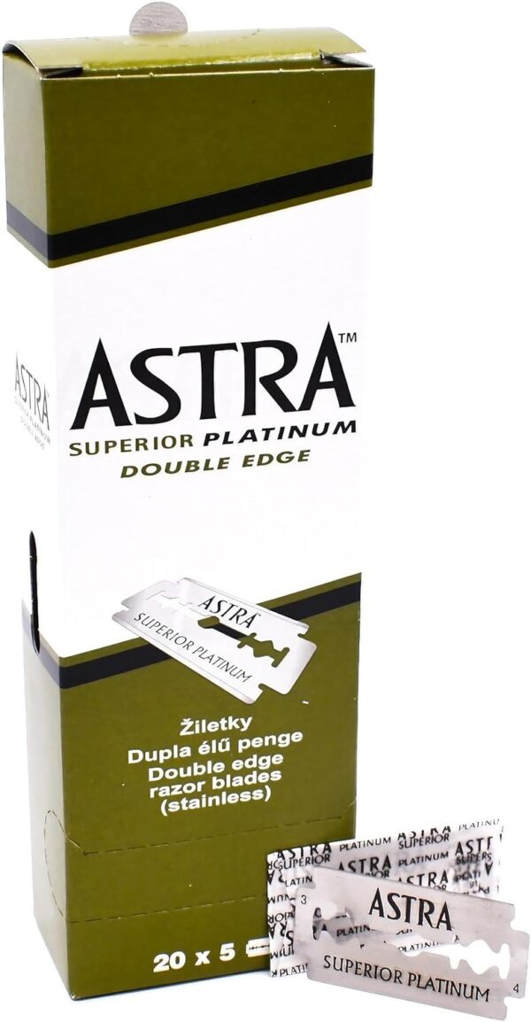 astra superior platinum double edge razor blades