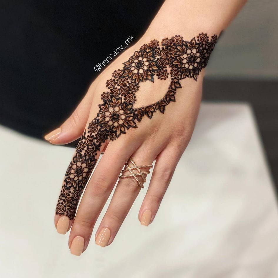 Quick And Easy Ring Finger Elegant Henna Design - YouTube-tiepthilienket.edu.vn