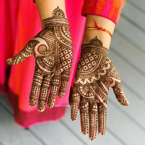 Marwari-Full-Hand-Mehendi-Designs-for-Rajasthani-Bride